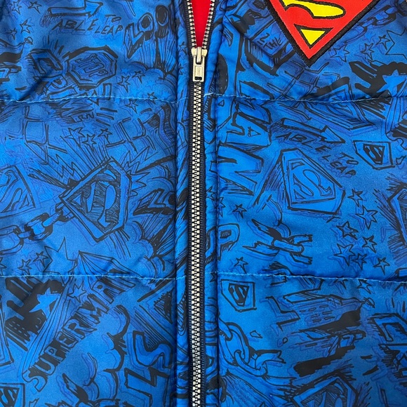 EUC 4T Superman Outfit- Long sleeve, Jeans & Vest - Picture 6 of 11